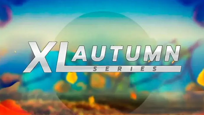 XL Autumn Series logo with a colourful autumn-themed background.